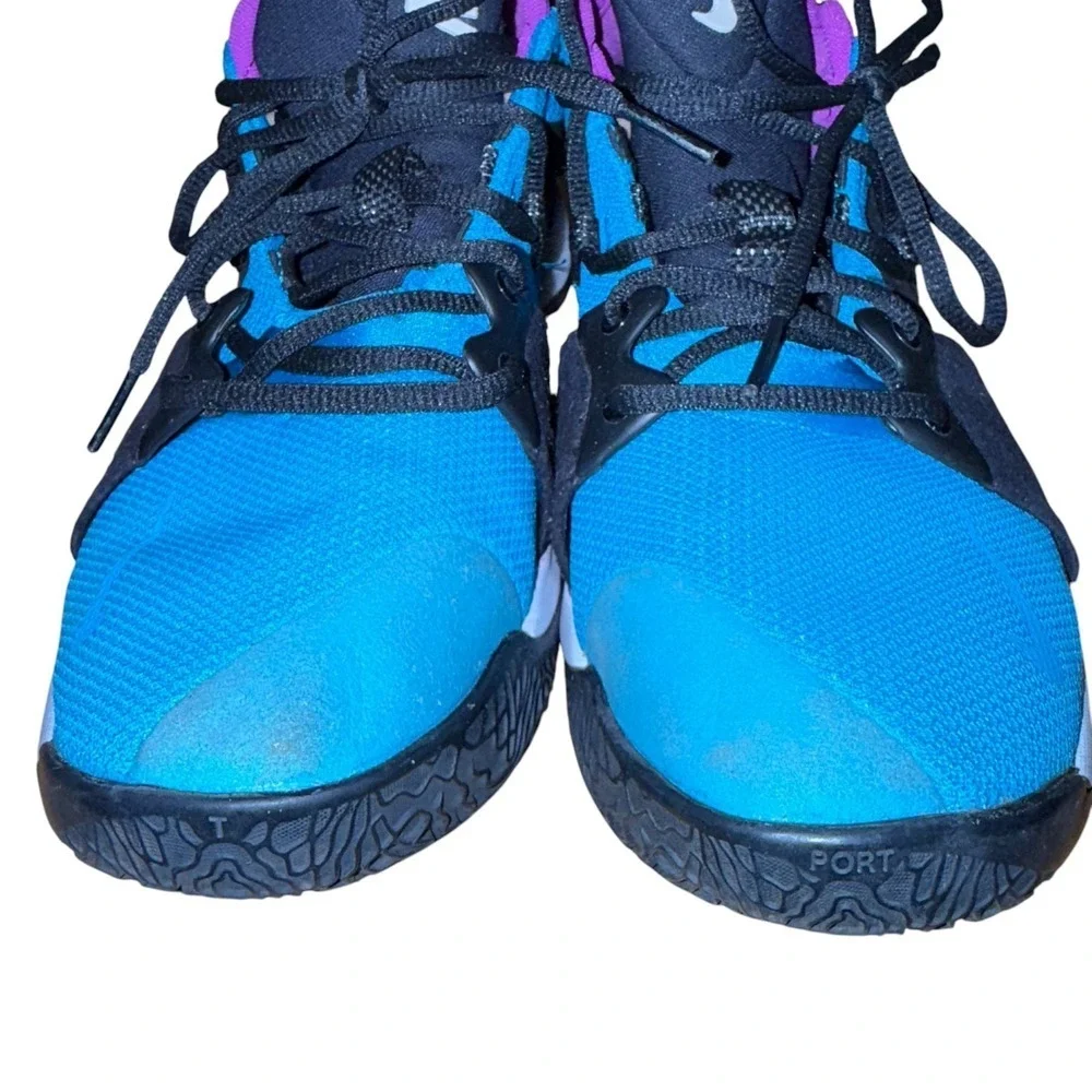 Nike PG 2 Basketball Shoes Mens 10 Pre-Owned Blue Lagoon Paul George‎ AJ2039-402